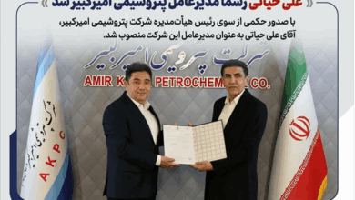 به گزارشاقتصادمحور به نقل از روابط عمومی و امور بین‌الملل پتروشیمی امیرکبیر، مهندس علی حیاتی با صدور حکمی از سوی رئیس هیأت‌مدیره شرکت پتروشیمی امیرکبیر، به عنوان مدیرعامل این شرکت منصوب شد.